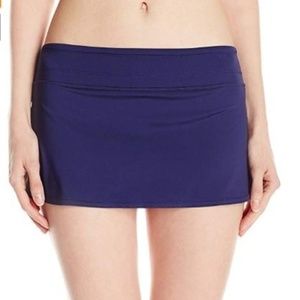 JAG Women's Dolphin Skirt NAVY Bikini Bottom S